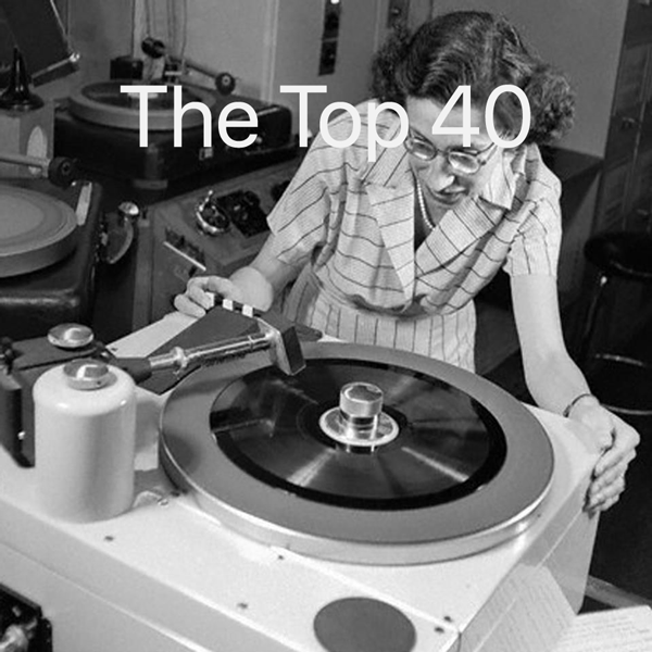 Woman with record turntables 2xsRadio